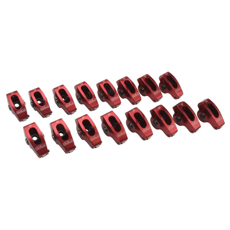 Edelbrock Rocker Arms Roller Bbc 7/16" 1.7:1 Ratio Set Of 16 77790 Photo - Primary