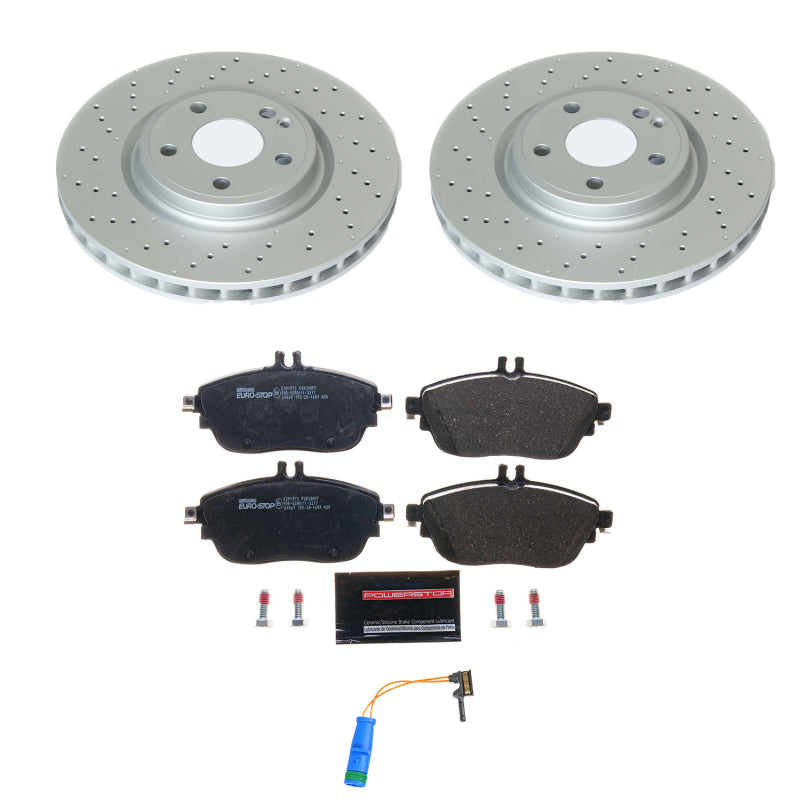 Power Stop 17-19 Infiniti QX30 Front Euro-Stop Brake Kit ESK8266 ESK8266 Photo - Primary