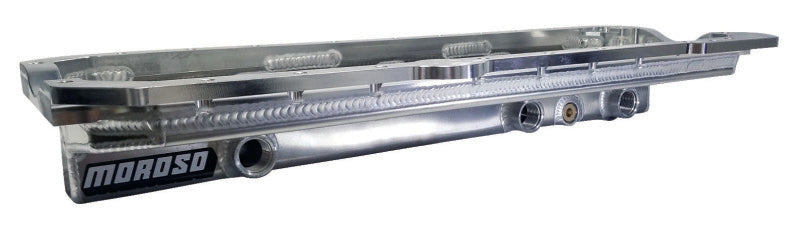 Moroso Toyota 2JZ-GE/2JZ-GTE w/Three -12An Fittings Dry Sump Aluminum Oil Pan 20938 20938 Photo - Primary