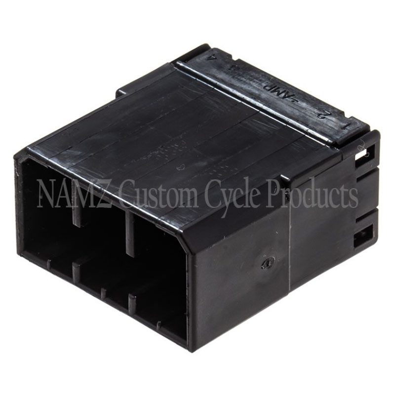 NAMZ AMP Multilock 10-Position Male Wire Cap Housing (HD 73110-96BK) NA-174932-2 NA-174932-2 Photo - Primary