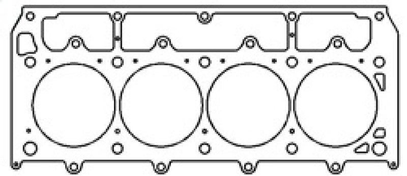 Cometic Gasket 4.150 MLX Head Gasket .040 GM LSX Race LH CAGC5703-040 C5703-040 Photo - Unmounted