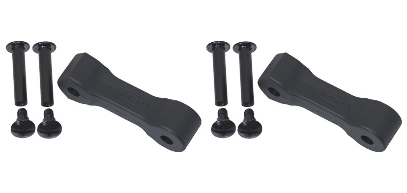 Kentrol 97-06 Jeep Wrangler TJ Replacement Hood Catch Rubbers Pair - Textured Black 70089 70089 Photo - Primary