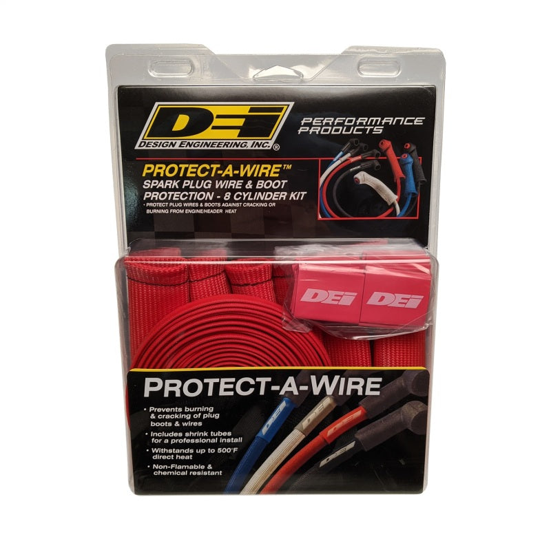 DEI Protect-A-Boot and Wire Kit 8 Cylinder - Red 10722 10722 Photo - Unmounted