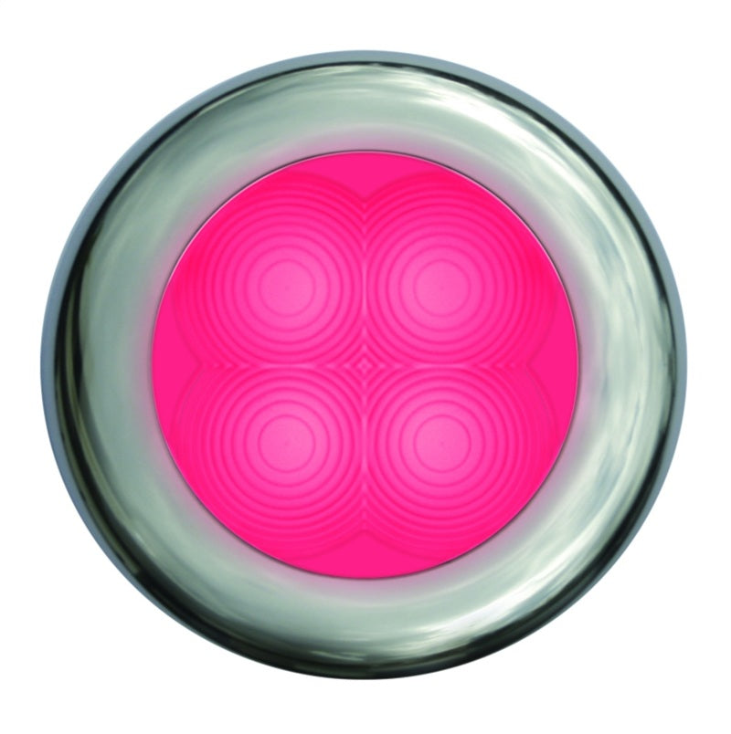 Hella Courtesy Lamp Rnd Red Md12 Ss Rim 2Xt 980507221 980507221 Photo - Primary