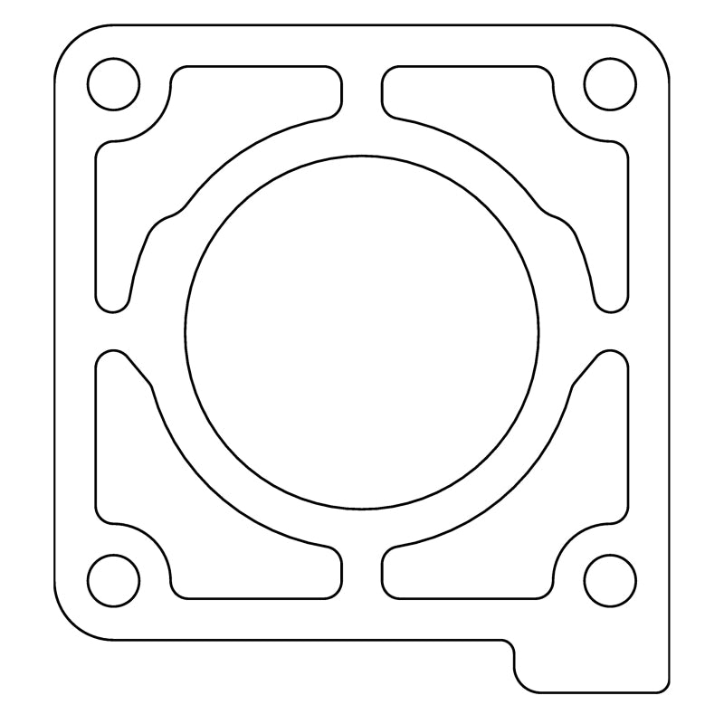 Cometic Gasket Cometic Ford 302 5.0L .031in Fiber Throttle Body Gasket - 1986-1993 C15099 C15099 Photo - Primary