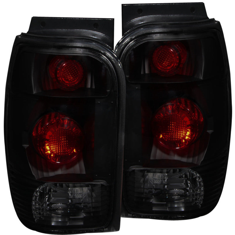 Anzo 1998-2001 Ford Explorer Taillights Dark Smoke 221186 Photo - Primary
