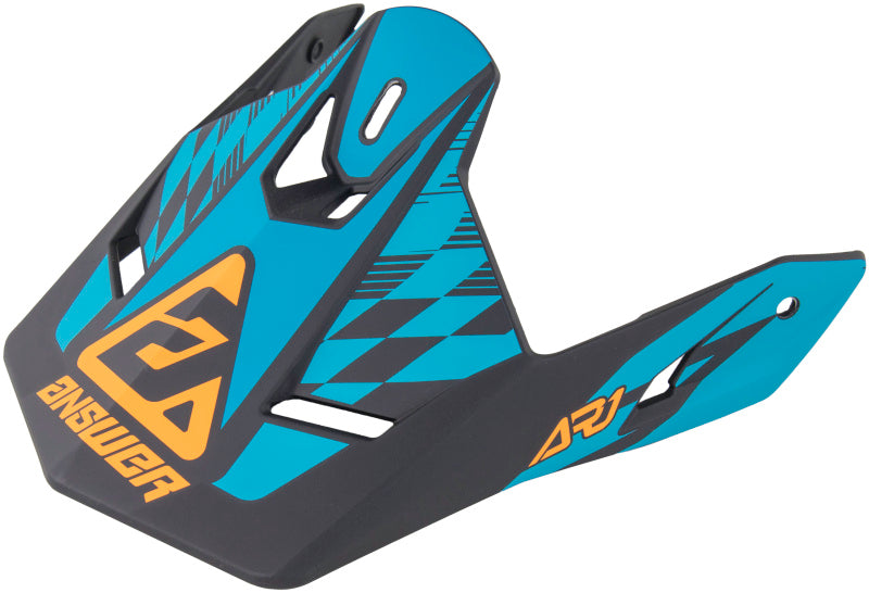 Answer AR1 Sweep Visor Black/Astana/Hyper Orange 442922 442922 User 1