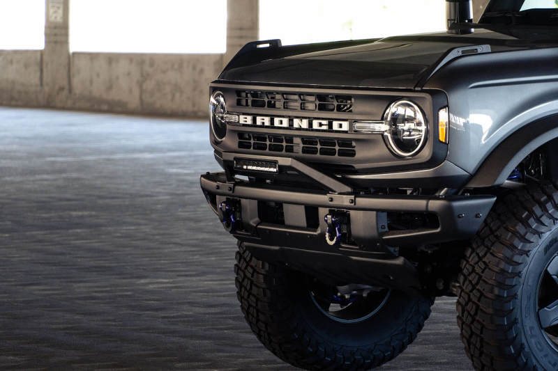 DV8 Offroad 21-22 Ford Bronco Factory Modular Front Bumper Bull Bar LBBR-04 LBBR-04 Photo - Unmounted