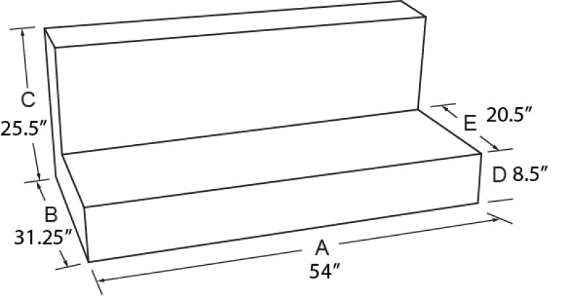 Tradesman Aluminum L-Shape Liquid Storage Tank (92 Gallon Capacity) - Brite 3292 3292 User 1