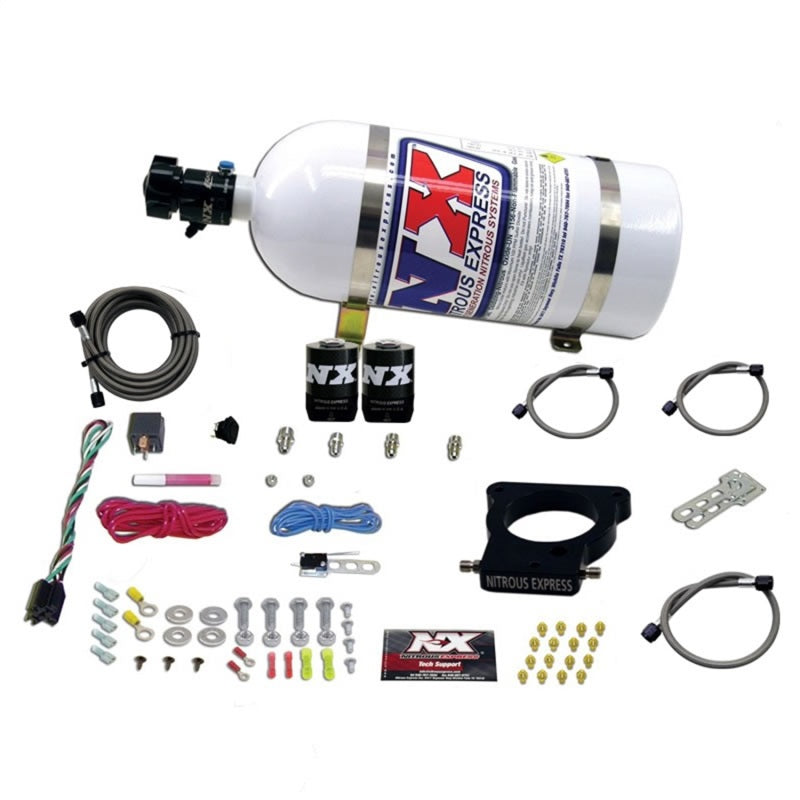 Nitrous Express LS 78mm 3-Bolt Plate System (50-350HP) W/ 10Lb Bottle 20935-10 Photo - Primary