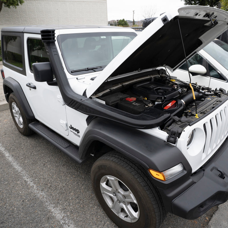 Injen 18-23 Jeep Wrangler JL/JT Evolution Snorkel System EVO15168 EVO15168 Photo - Mounted