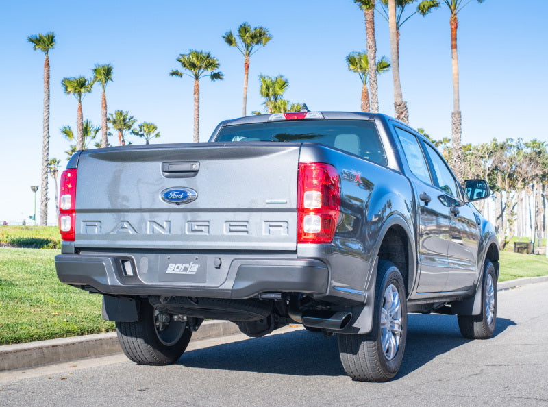 Borla 2019 Ford Ranger XL/XLT/Lariat 2.3L 2/4WD WB S-Type Catback Exhaust w/ Blk Chrome Tip 140788BC 140788BC Photo - lifestyle view