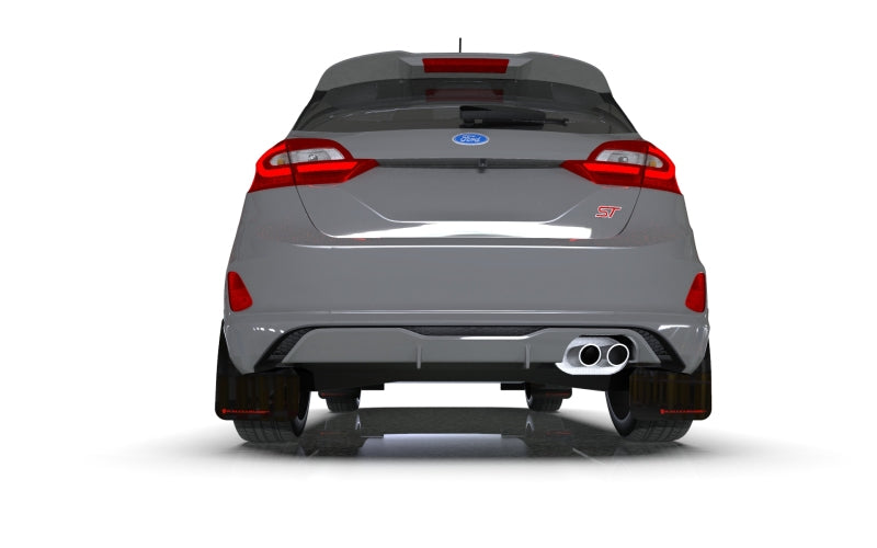 Rally Armor 18-22 Ford Fiesta ST MK8 Black UR Mud Flap w/ Dark Grey Logo MF60-UR-BLK/DGRY MF60-UR-BLK/DGRY User 1
