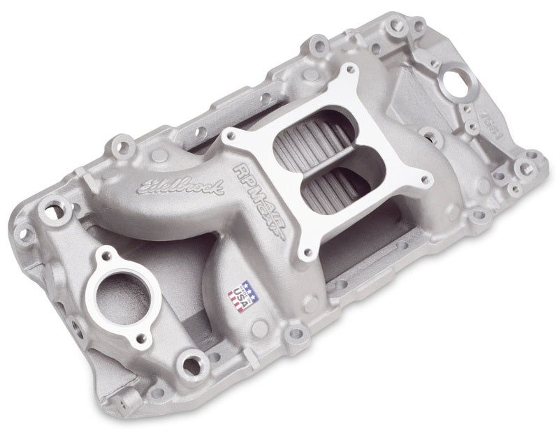 Edelbrock B/B Chevy O-Port RPM Air-Gap Manifold 7561 Photo - Primary