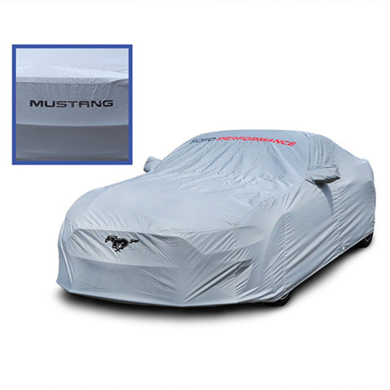 Ford Racing 15-19 Mustang EcoBoost/GT Car Cover M-19412-M8FP M-19412-M8FP Photo - Primary