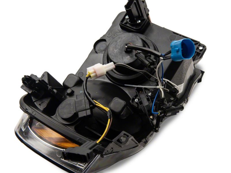 Raxiom 02-05 Dodge RAM 1500/2500/3500 Axial LED Projector Headlights- Blk Housing (Clear Lens) R131477 R131477 Photo - Close Up