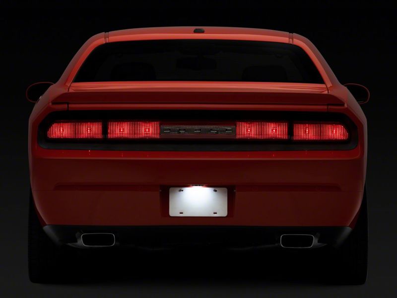 Raxiom 08-14 Dodge Challenger Axial Series LED License Plate Lamp CH7126 CH7126 Photo - Close Up