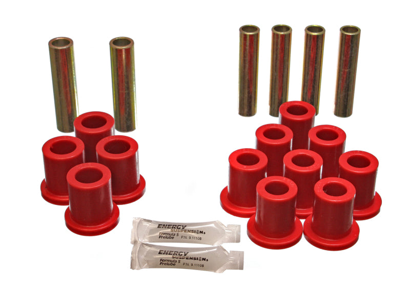 Energy Suspension Leaf Spring Bushing Set Red Ford Bronco All 1978-1979 4.2103R Photo - Primary
