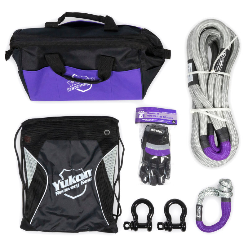 Yukon Gear & Axle Yukon Recovery Gear Kit w/7/8in Kinetic Rope YRGKIT-1 YRGKIT-1 Photo - Primary