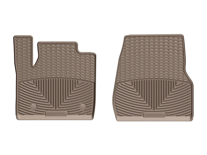 WeatherTech 2017+ Ford F-250/F-350/F-450/F-550 Front Rubber Mats - Tan W407TN W407TN Photo - Primary