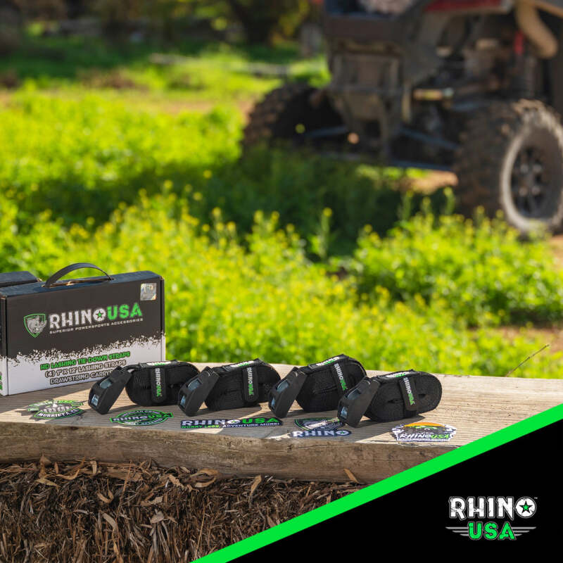 Rhino USA Lashing Straps 1In X 12Ft - Set Of 4 LASHING-STRAP-4PK LASHING-STRAP-4PK User 2