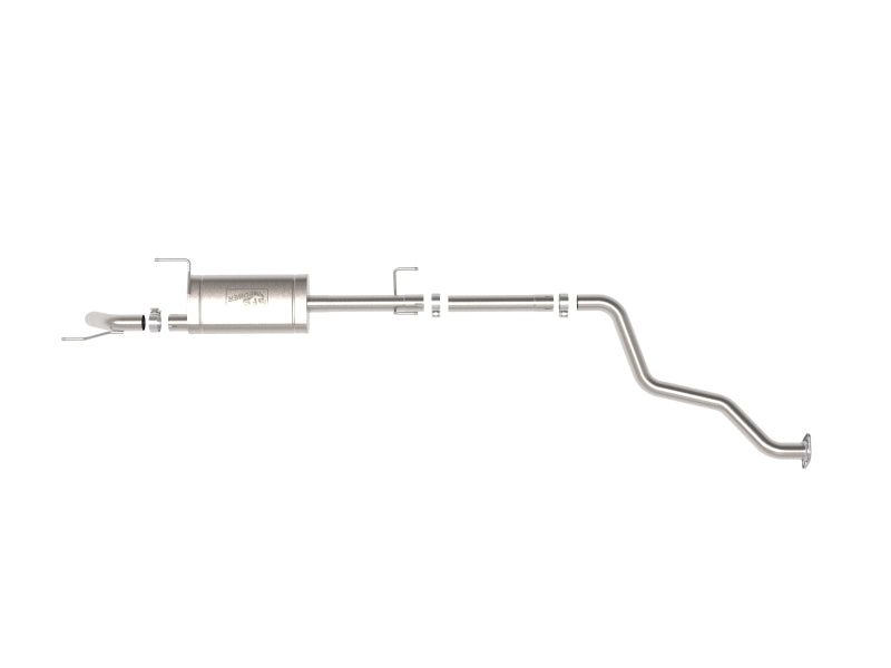 aFe 2024 Toyota Tacoma L4-2.4L ROCK BASHER 2.5in 409 Stainless Steel Cat-Back Exhaust System 49-46073 49-46073 Photo - Unmounted