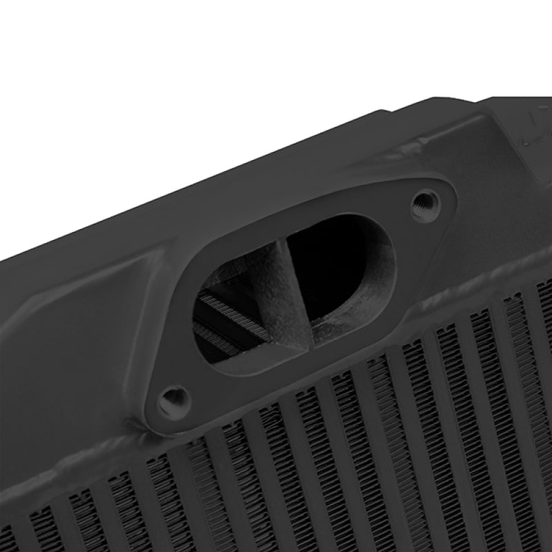 Mishimoto Top-Mount Intercooler Kit Black Cooler - Blue Hoses 08-15 WRX STi MMTMIC-STI-08BKBL User 3