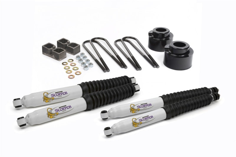 Daystar 2005-2018 Ford F-250 4WD (with Dana 70 Axle) - 2.5in Lift Kit & Scorpion Shocks KF09052BK KF09052BK Photo - Primary