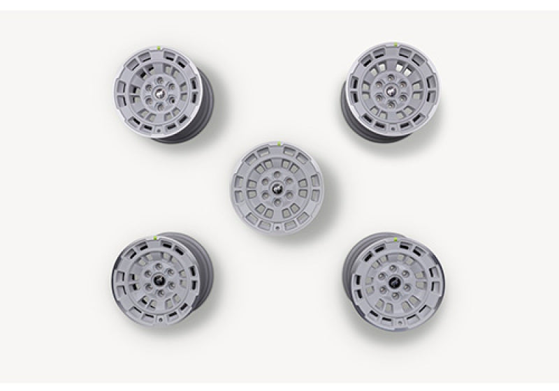 Ford Racing 21-24 Bronco 17x8.5in Oxford White Wheel Kit M-1007K-P1785W M-1007K-P1785W Photo - Primary