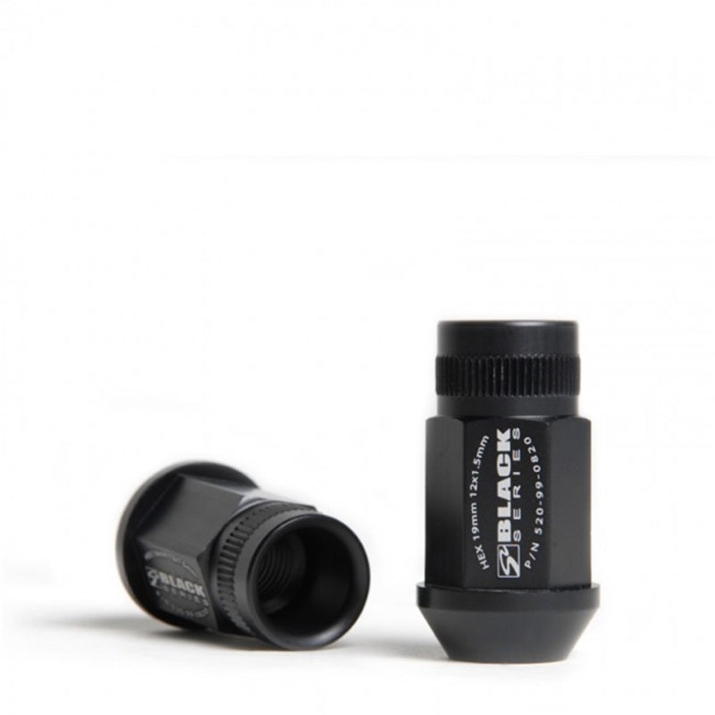 Skunk2 12 x 1.5 Forged Lug Nut Set Black Series, 12 X 1.5 (Set), Qty.16 520-99-0853 Photo - Unmounted