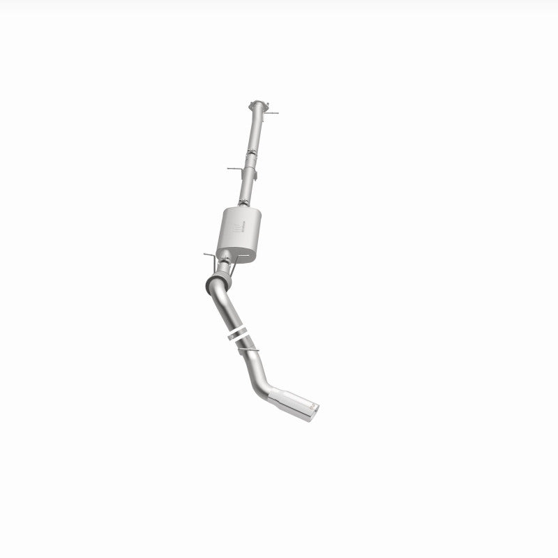 Magnaflow 2022+ GM 2500/3500HD 6.6L Gas Single Passenger Side Rear Exit Cat-Back Exhaust 19524 19524 360 Degree Image Set