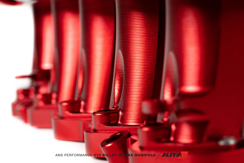 AMS Performance V10 Audi R8 / Lamborghini Huracan / Performante Billet Intake Manifold - CLR Anodize ALP.37.08.0001-1 ALP.37.08.0001-1 Photo - Primary