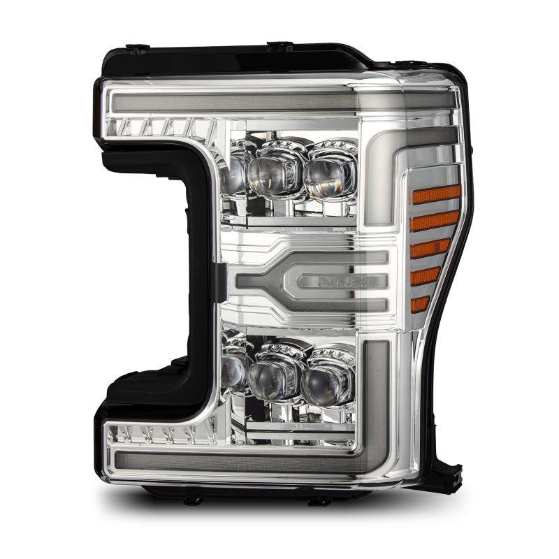 AlphaRex 17-19 Ford F-250/350/450/550 Super Duty NOVA-Series LED Proj Headlights Chrome w/SS & SBDRL 880347 880347 User 1