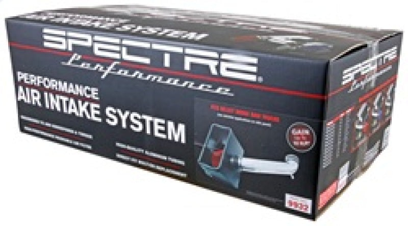 Spectre 03-08 Dodge RAM 1500/2500 V8-4.7/5.7L F/I Air Intake Kit - Clear Anodized w/Red Filter 9932 9932 Photo - in package