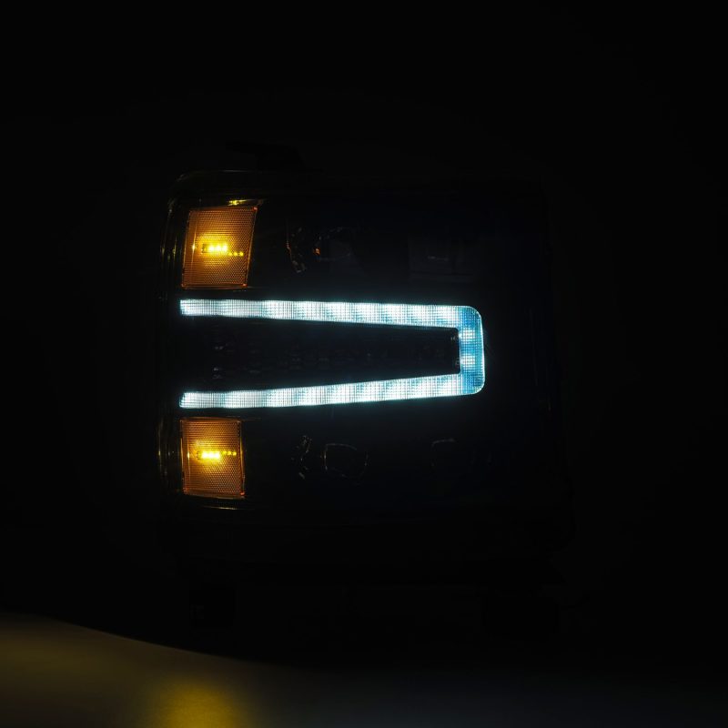AlphaRex 16-18 Chevy 1500HD NOVA-Series LED Proj Headlghts Alpha BK Atv Lgt/SeqSig & DRL(Req 810023) 880236 880236 User 2