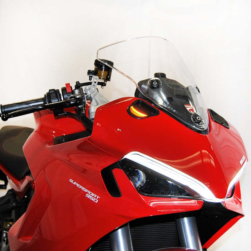 New Rage Cycles 21-24 Ducati Supersport 950 Mirror Block Off Turn Signals SS950-MBO SS950-MBO Photo - Primary