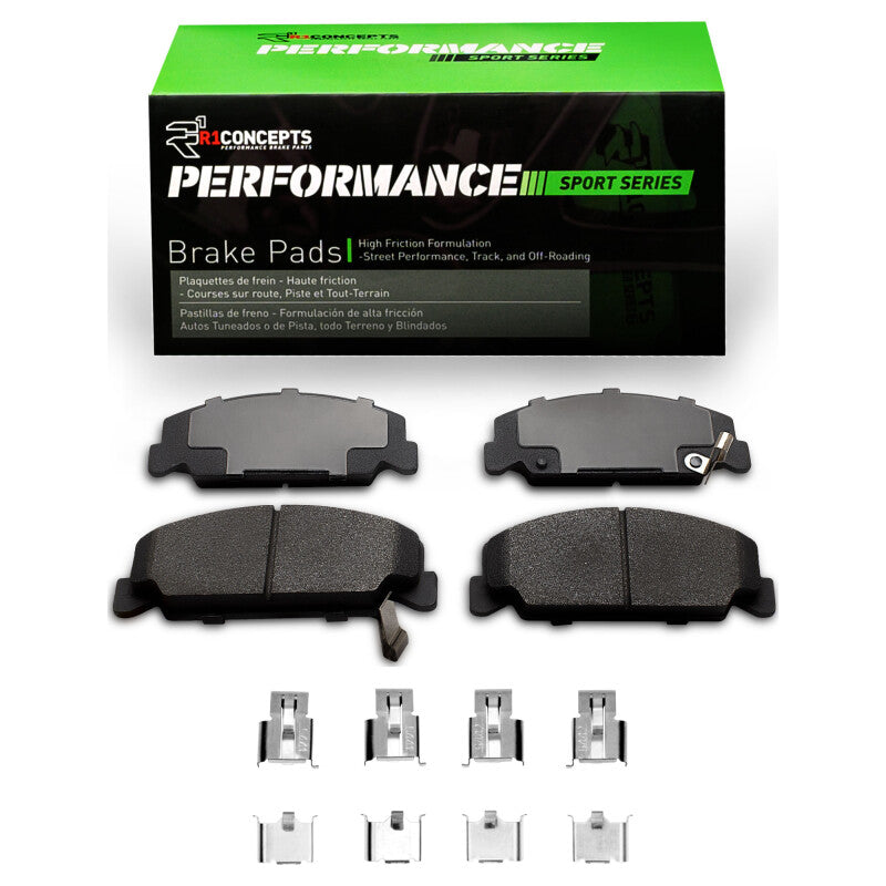 R1 Concepts RNC Performance Sport Brake Pads Brakes, Rotors & Pads Brake Pads - Performance main image