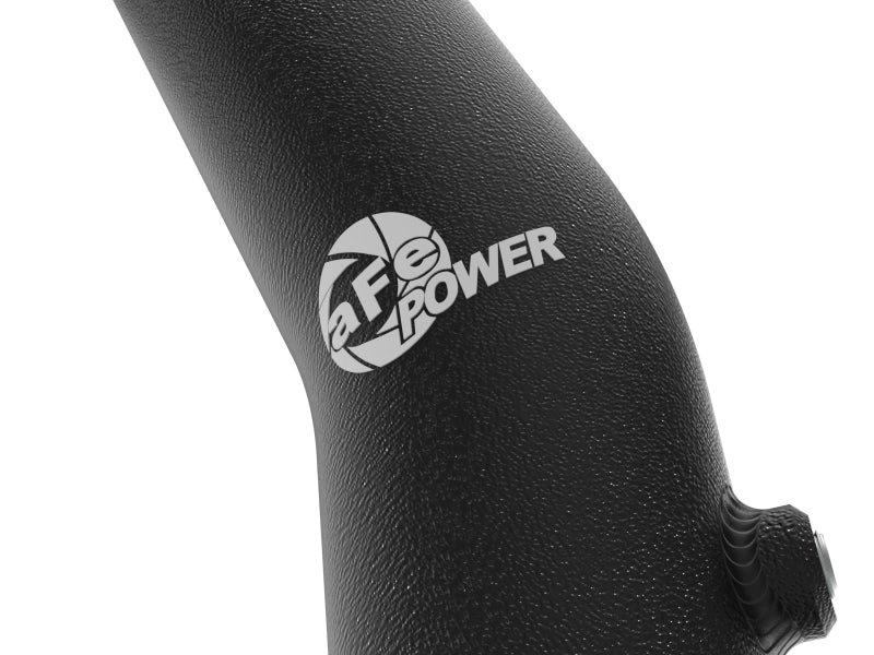 aFe 19-22 Hyundai Veloster N L4 2.0L (t) BladeRunner 2-1/2in Aluminum Hot Charge Pipe - Black 46-20646-B 46-20646-B Photo - Close Up