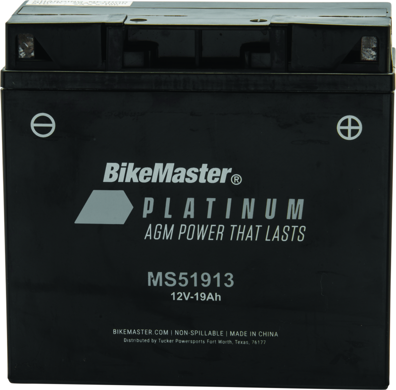 BikeMaster AGM Battery - MS51913 780754 780754 Photo - Primary