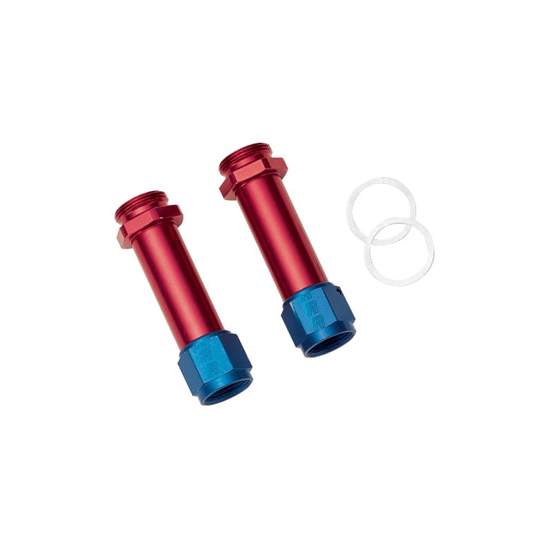 Russell -8 AN Carb Inlet Fitting (Red Finish) 640750 Photo - Primary