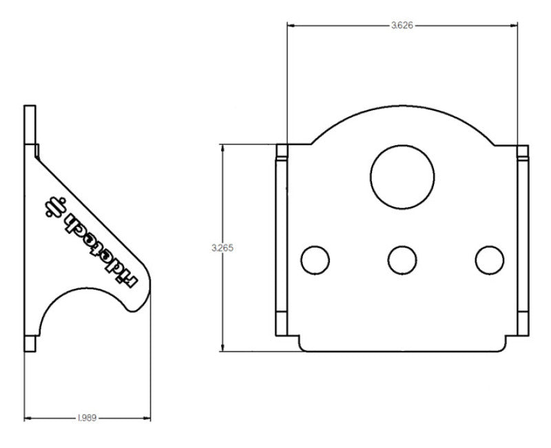 Ridetech Upper Ridetech Bolt-On 4 Link Bridge Mount 90000242 90000242 User 1