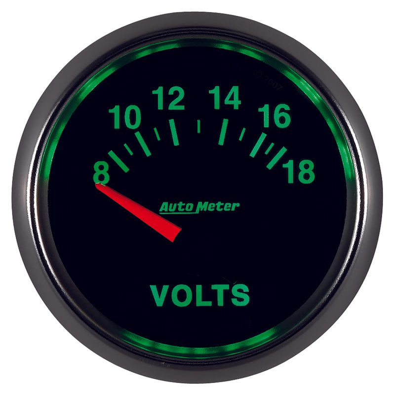 Autometer Gauge, Voltmeter, 2 1/16", 18v, Electric, Gs 3892 User 4