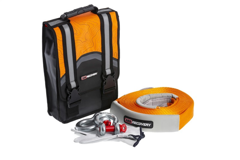 ARB Weekender Recovery Kit Incl 17600lb Recovery Strap/4.75T Shackles RK12A RK12A Photo - Unmounted