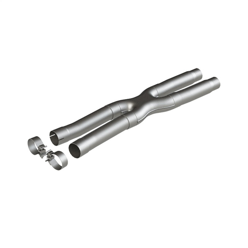 MBRP 15-19 Ford Mustang GT 2.5in Resonator Delete X-Pipe - AL S7213AL S7213AL Photo - Primary