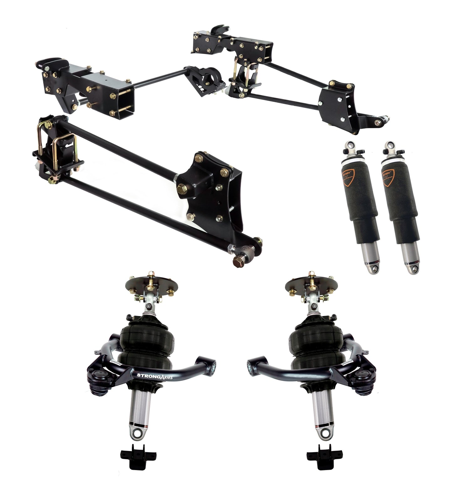 Ridetech 14-18 GM 1500 2WD/4WD Complete Coilover Suspension System 11710296