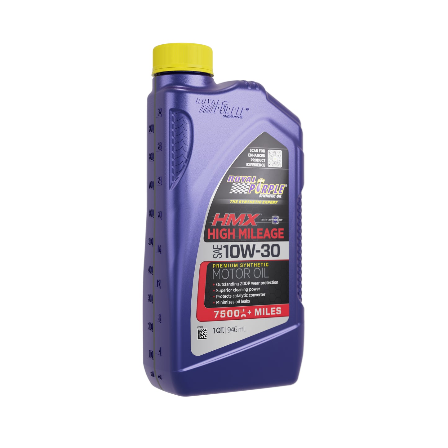 Royal Purple HMX High Mileage 10W30 1qt Bottle