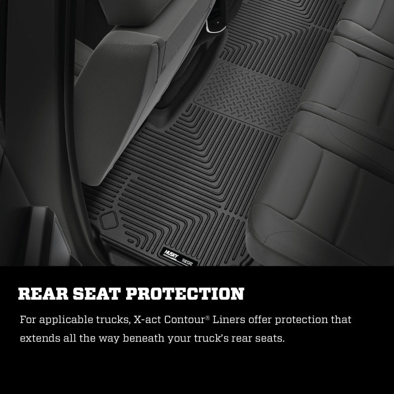Husky Liners 23-2023 honda CR-V X-Act Contour Second Row Floor Liners Black 50791 50791 Photo - Mounted