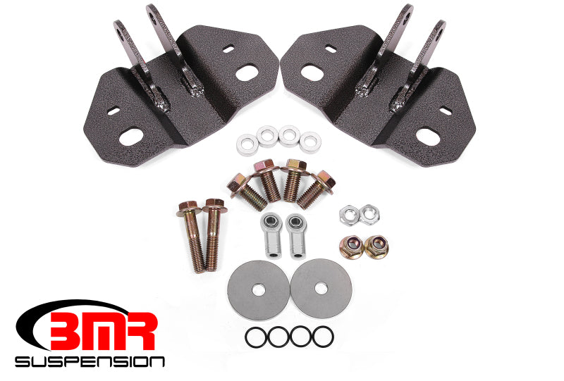BMR Suspension 15-19 Ford Mustang Rear Upper Shock Mount- Hammertone Black SM760H SM760H User 1