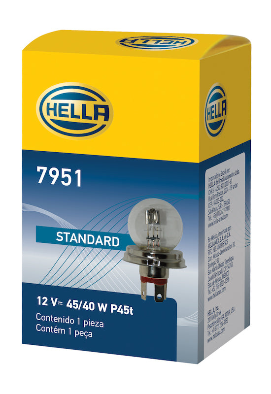 Hella Bulb 12V 45/40W P45T S13 R2 7951 Photo - in package