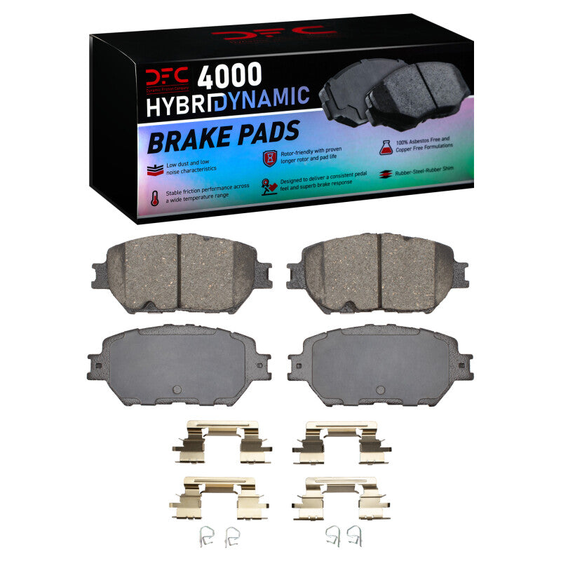DFC DFC 4000 HybriDynamic Brake Pads Brakes, Rotors & Pads Brake Pads - OE main image